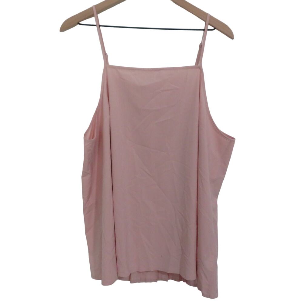 Athleta Womens Orchid Pink Hayes Pleated Tank Strappy Top Lightweight